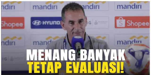 VIDEO: Menang Besar Belum Cukup! Gerald Vanenburg Siapkan Evaluasi Timnas Indonesia U-23