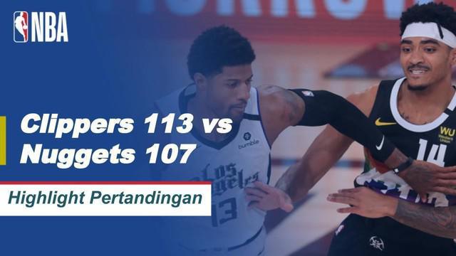 Berita Video Highlights NBA, LA Clippers Vs Denver Nuggets 113-107