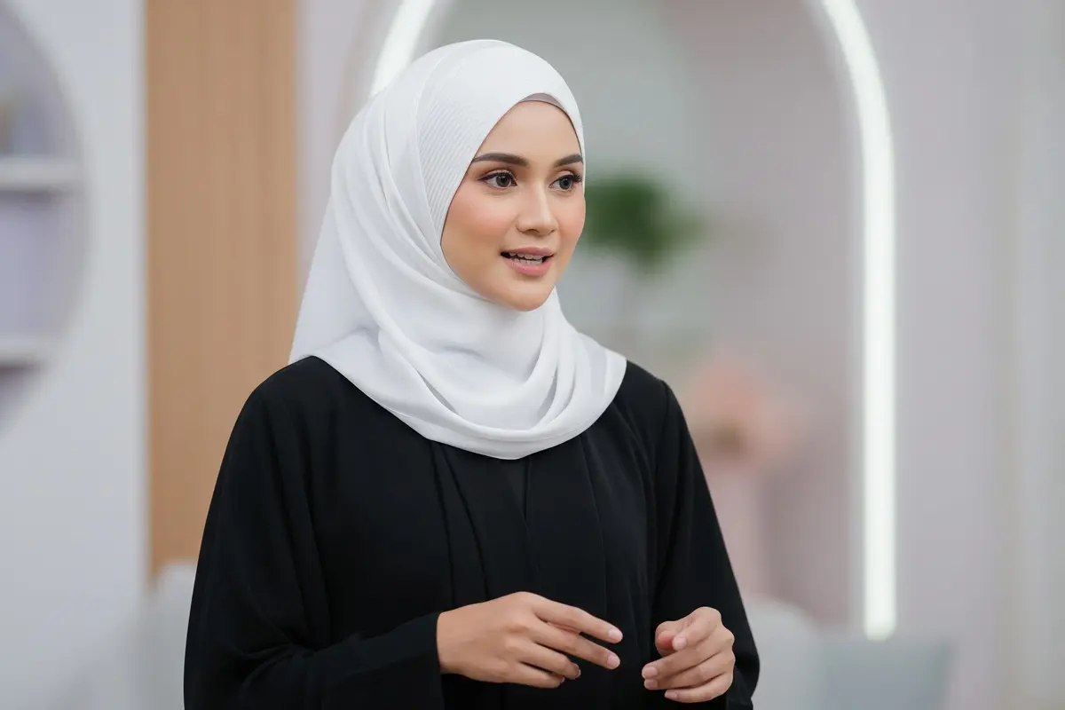 Jilbab Putih