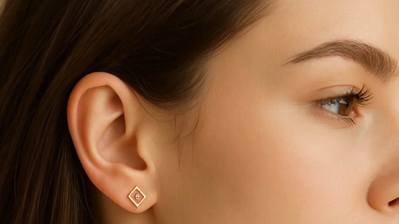 Model Anting Emas Kecil
