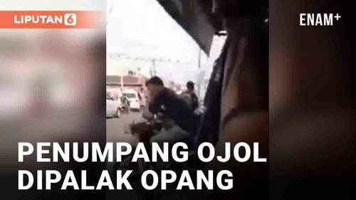 VIDEO: Penumpang Ojol Jadi Korban Premanisme Opang, Dipalak Rp 200 ribu di Stasiun Pondok Ranji