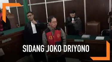 Mantan Plt Ketua Umum PSSI Joko Driyono alias Jokdri hari ini menjalani sidang perdana terkait kasus perusakan barang bukti perkara pengaturan skor di Liga I Indonesia.
