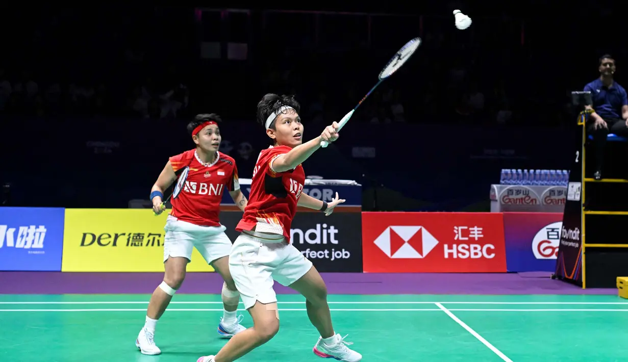 Di laga final Piala Uber 2024, Indonesia sudah ditunggu tim kuat, China. (WANG Zhao/AFP)