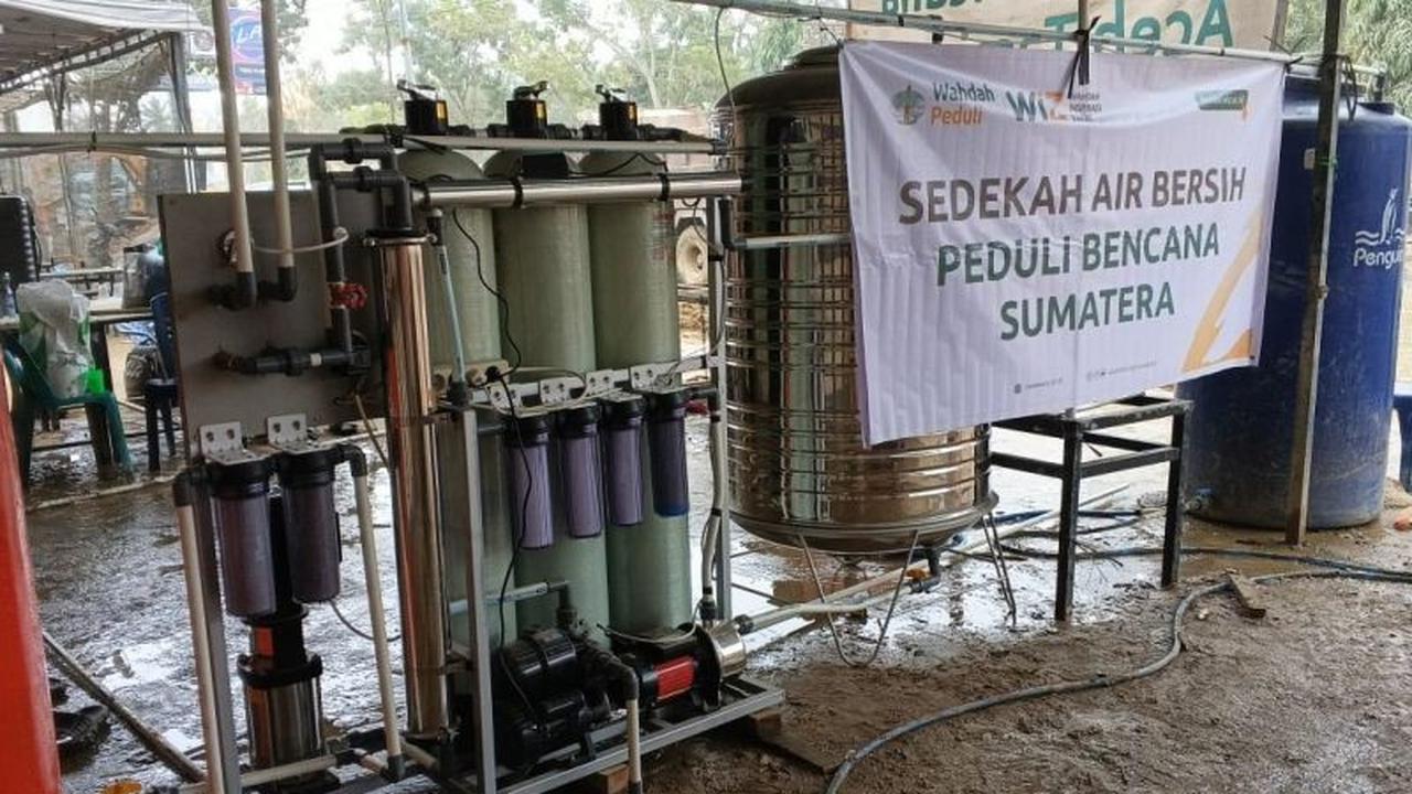 WIZ dan Wahdah Peduli Hadirkan Solusi Sistem Filtrasi Air di Aceh Tamiang
