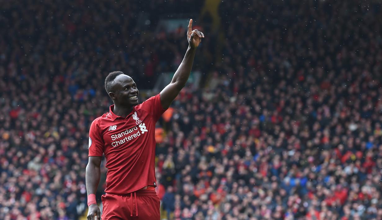 5. Sadio Mane (Liverpool) - 16 gol dan 1 assist (AFP/Paul Ellis)