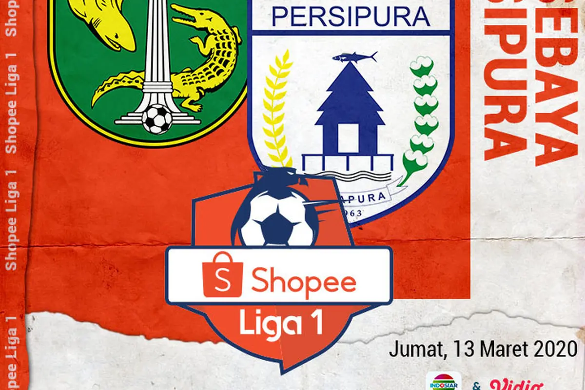 Shopee Liga 1 - Persebaya Surabaya Vs Persipura Jayapura