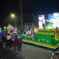 Pawai Kendaraan Hias warnai malam takbiran menyambut Lebaran Idul Fitri 1 Syawal 1444 Hijriah di Kota Medan