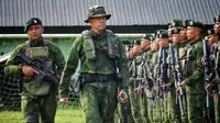 Pasukan Komando Operasi (Koops) Habema menyergap dua orang Anggota Organisasi Papua Merdeka (OPM) pimpinan Egianus Kogoya, Selasa (16/6) dini hari. (Dok. Puspen Koops Habema)