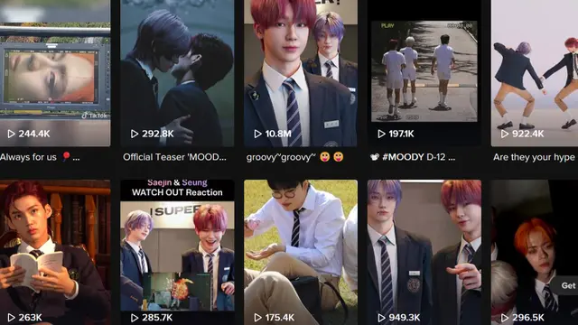 Konten TikTok Grup Kpop SUPERKIND