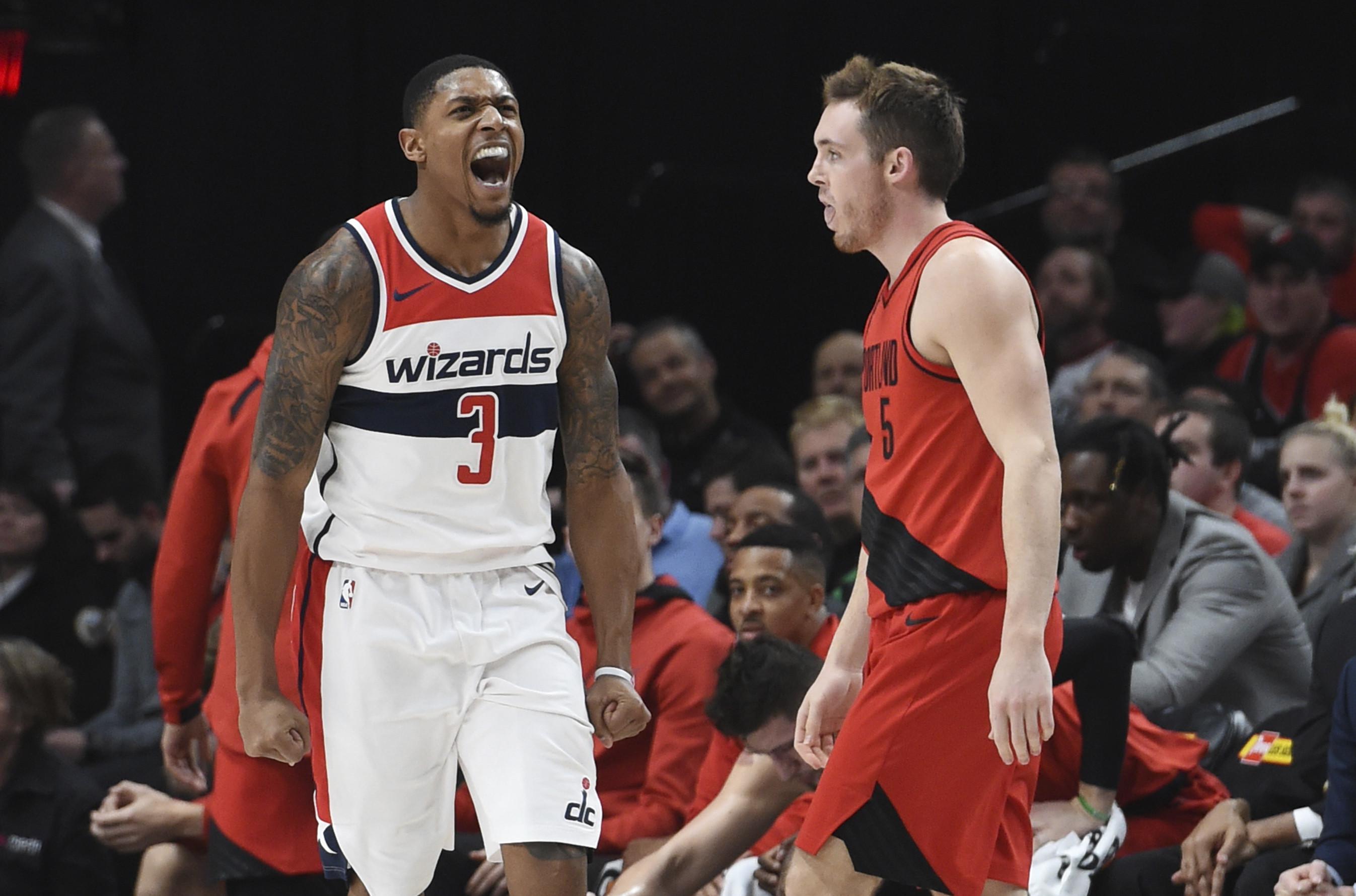 Selebrasi Bradley Beal (AP)