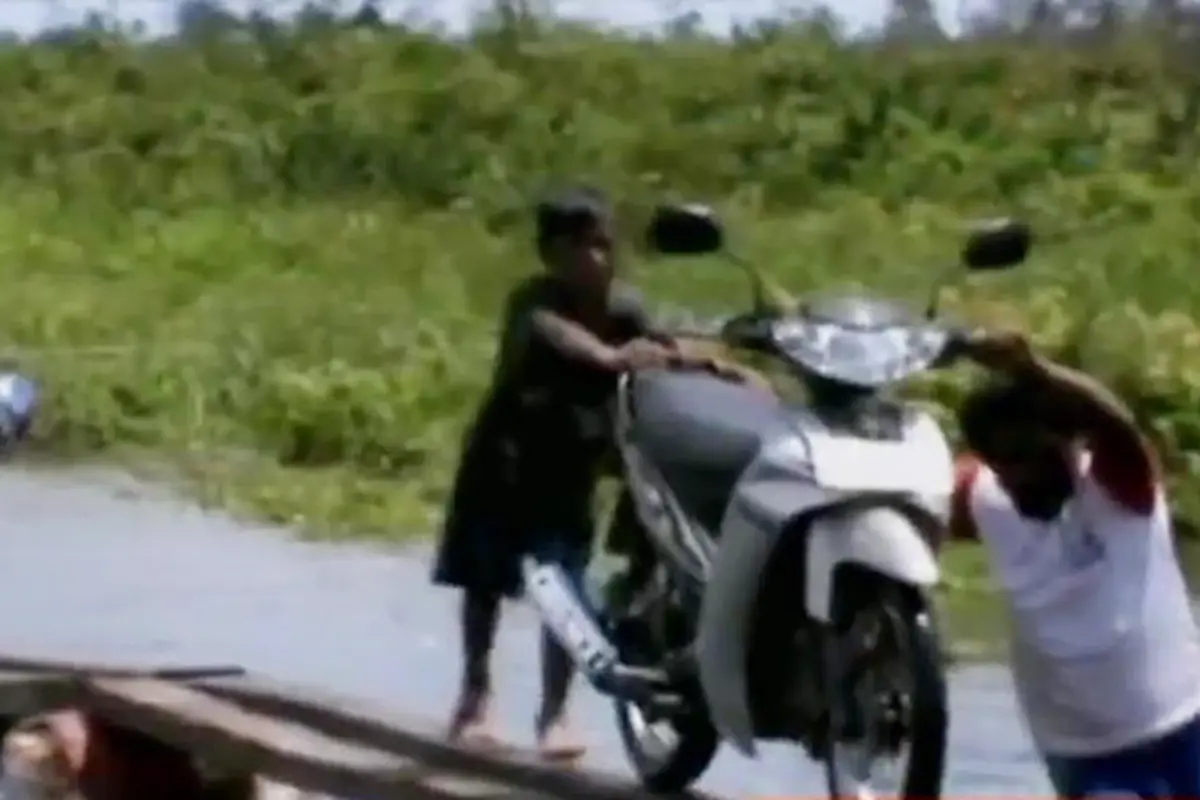Kilas Indonesia: Sungai Citanduy Meluap, Ratusan Warga Mengungsi 