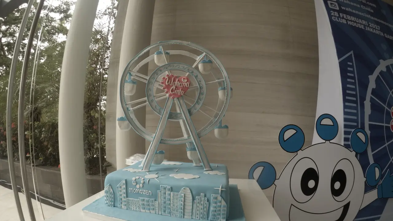 Ferris wheel wahana cinta