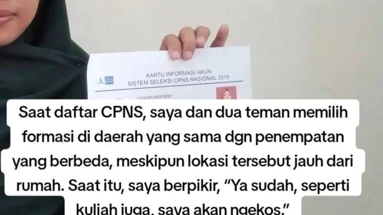 Tak Menyerah, Wanita Ini Bagikan Pengalamannya Pasca Gagal dari Tes CPNS