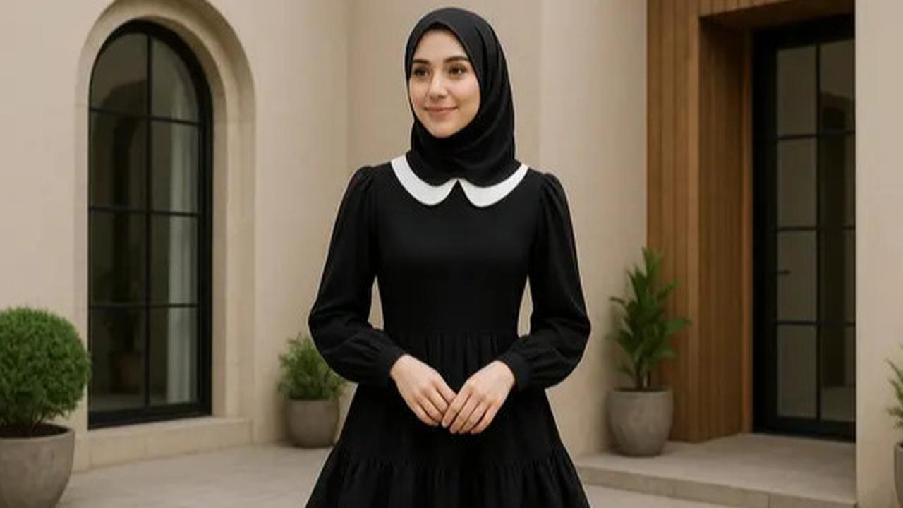 8 Inspirasi Dress Hitam Berlayer untuk Tampilan Elegan dan Berkelas