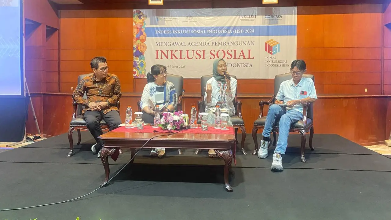 Setara Institute meluncurkan Indeks Inklusi Sosial Indonesia (IISI) 2024. Peluncuran IISI 2024 digelar di Hotel Bidakara, Pancoran, Jakarta Selatan, Kamis (6/3/2025) sore (Istimewa)