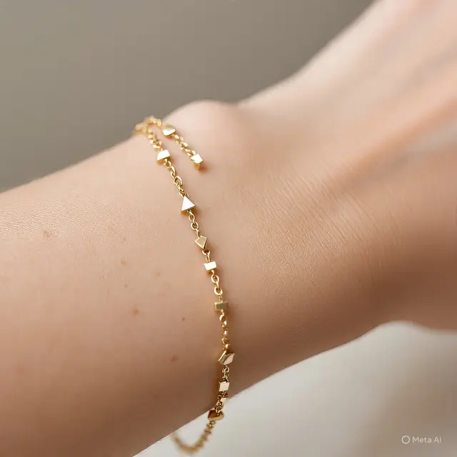 Gelang Emas Putih Model Terbaru