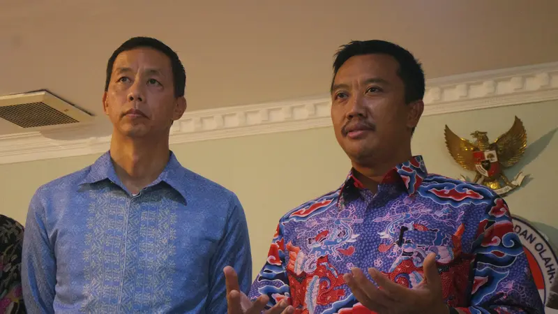 Richard Sam Bera dan Imam Nahrawi