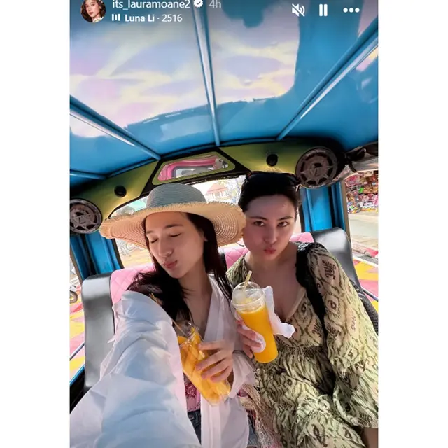 Al Ghazali dan Alyssa Daguise Kepergok Lagi, Ini 6 Potret Laura Moane Liburan Bareng Kakak