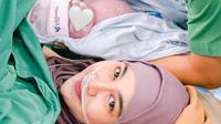 Anisa Rahma kembali melahirkan anak ke-3 berjenis kelamin perempuan. (Dok. Instagram @anisarahma_12).