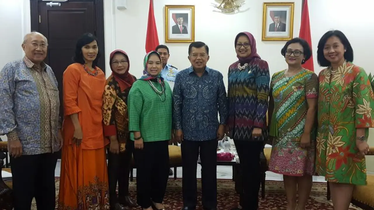 Wapres JK dan Pengurus PB Persani