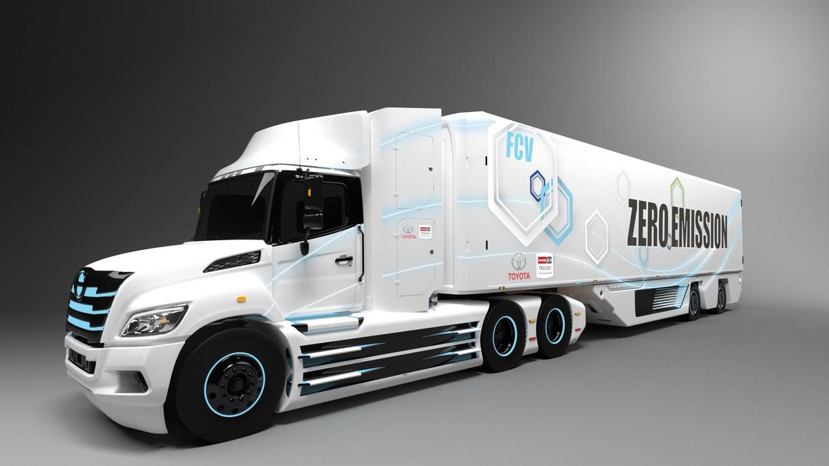 Truk Fuel Cell Kolaborasi Toyota Dan Hino Sanggup Melaju Hingga 600 Km Otomotif Liputan6com