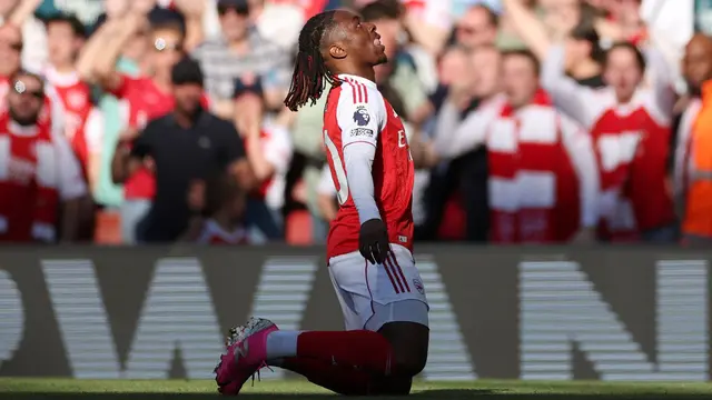 Eberechi Eze, Arsenal vs Newcastle