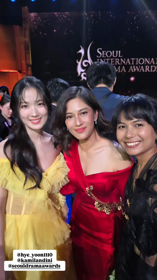 Sudah cocok jadi satu circle, ini 5 momen akrab Dian Sastrowardoyo bareng seleb Korea 