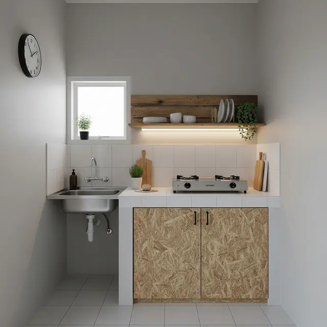 9 Desain Dapur Kecil Sederhana Budget 10 Juta untuk Rumah Sempit, Fungsional dan Estetik