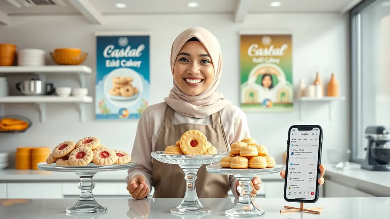 kata kata open order kue lebaran