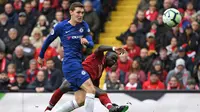 Andreas Christensen mengaku bahagia bersama Chelsea dan tak punya rencana untuk hengkang pada musim panas 2019. (AFP/Paul Ellis)