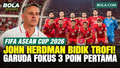 John Herdman optimistis Timnas Indonesia mampu bersaing untuk meraih trofi FIFA ASEAN Cup 2026. Pelatih Skuad Garuda itu menegaskan timnya harus fokus pada setiap pertandingan, dengan laga melawan Singapura menjadi prioritas pertama untuk meraih tiga...