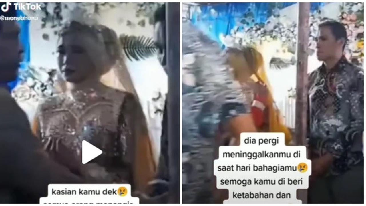 Viral Wanita di NTB Ini Menikah Sendiri, Mempelai Pria Diduga Kabur