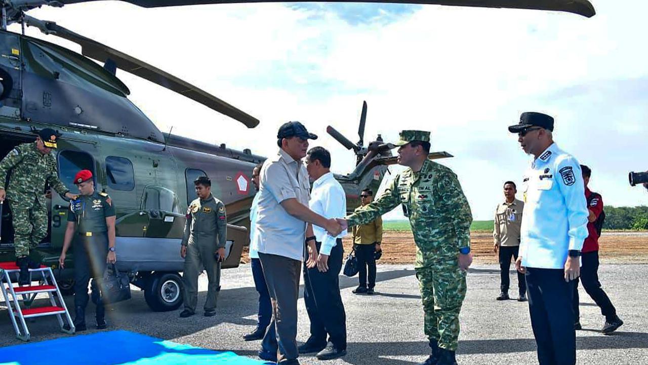 FOTO: TNI AL Panen Kedelai di Lampung Utara, Dorong Swasembada Pangan Nasional