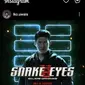 Iko Uwais bergabung dalam film Snake Eyes: G.I. Joe Origins. (Instagram @iko.uwais)