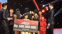 Ariani Putri didapuk sebagai jawara Indonesia's Got Talent (IGT) 2014 usai mengalahkan empat kontestan lainnya.