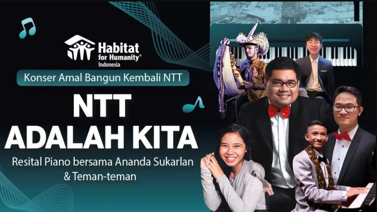 Konser Amal NTT Adalah Kita