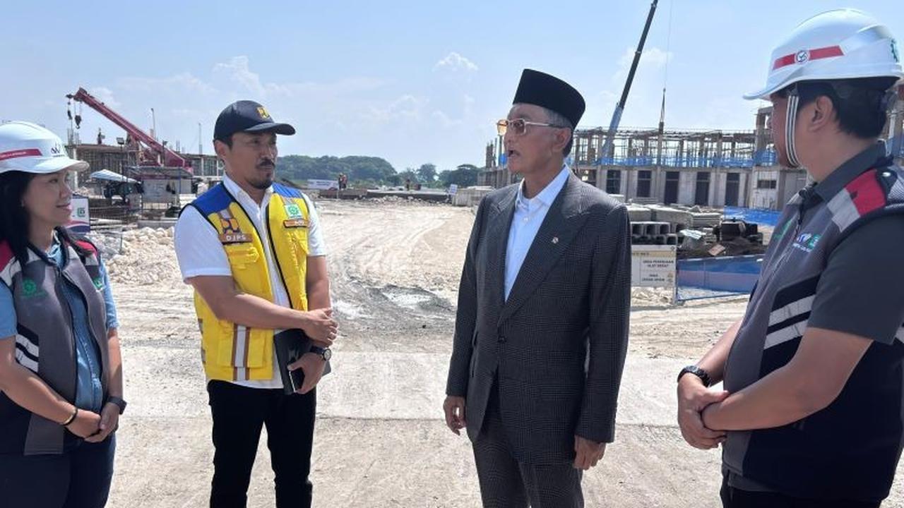 Menteri Pekerjaan Umum Dody Hanggodo Geram Progres Proyek Sekolah Rakyat Nganjuk Lambat