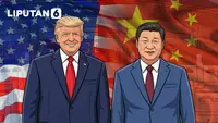 Infografis Pertemuan Trump dan Xi Jinping di Beijing