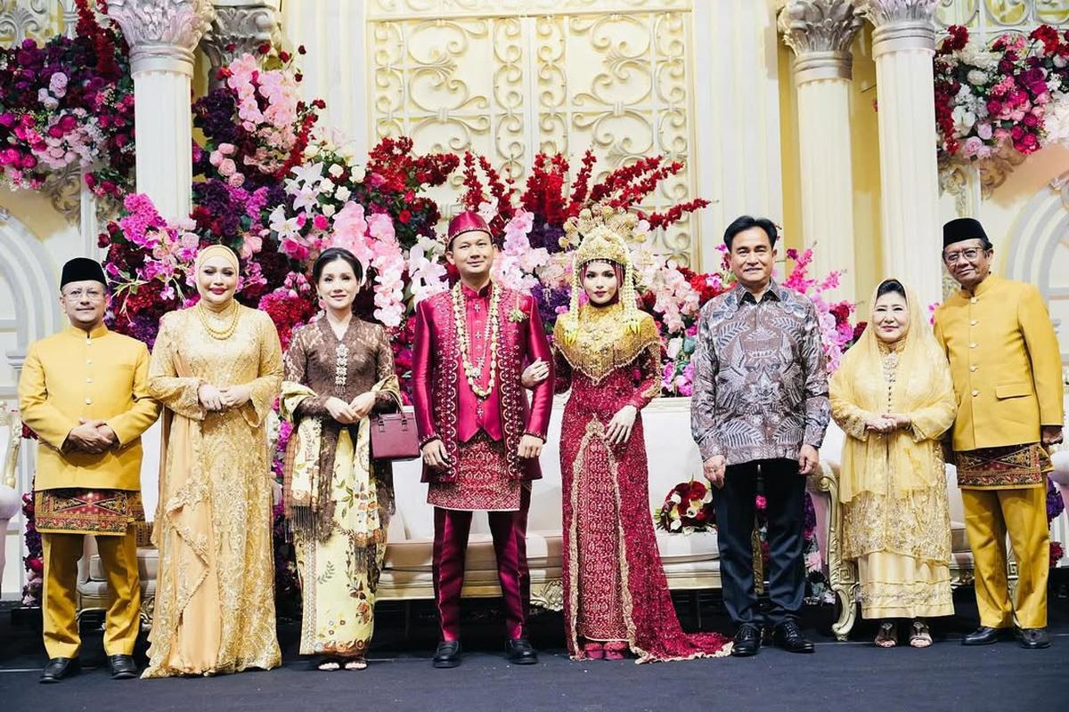 Resepsi Pernikahan Anak Mahfud MD