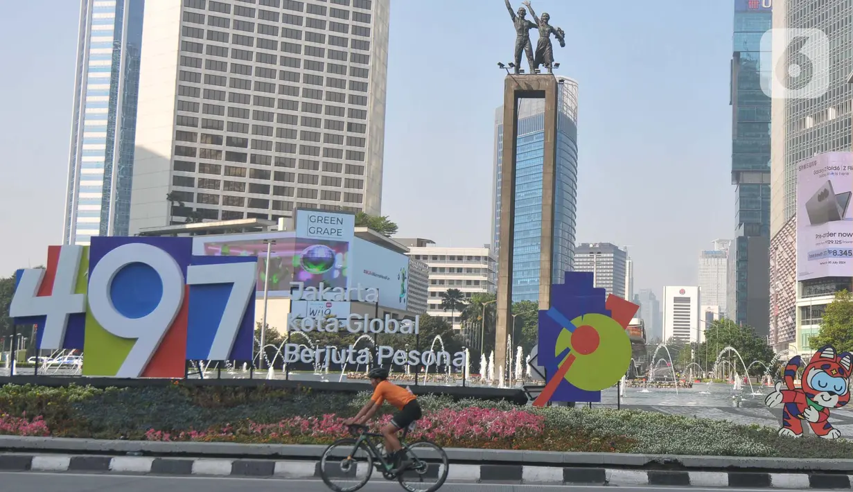 Balap sepeda tersebut diikuti 500 pesepeda dengan jarak tempuh 10 kilometer. (merdeka.com/Imam Buhori)