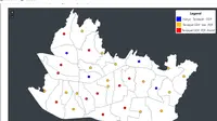 Pemkot Rilis Peta Sebaran Pandemi COVID-19 di Bandung