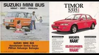 Kumpulan iklan mobil jadul yang keren di masanya (Brilio.net).