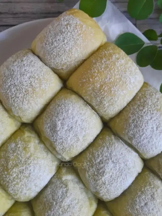 Roti Susu Jepang Daun Kelor