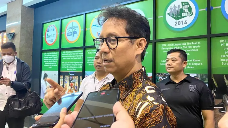 Menteri Kesehatan Budi Gunadi Sadikin mengatakan bahwa pihaknya tengah fokus untuk mempersiapkan alat deteksi udara di puskesmas. Jakarta (31/8/2023). Foto: Liputan6.com/Ade Nasihudin.