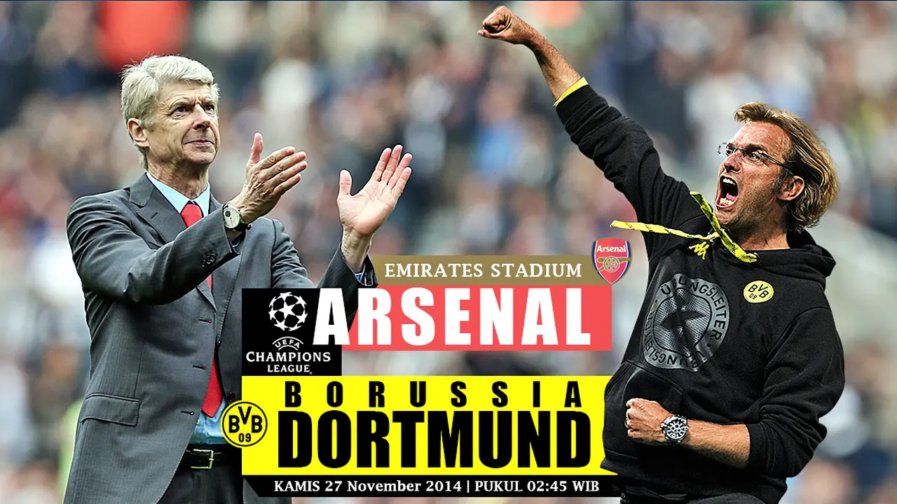Arsenal vs Borussia Dortmund