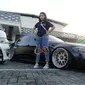 Puluhan mobil modifikasi ikut berlagak dalam kontes bertajuk Tuban Auto Fest 2022. (Liputan6.com/ Ahmad Adirin)