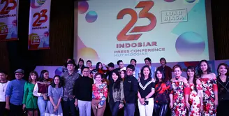 Untuk merayakan ulang tahun ke-23 Indosiar, berbagai suguhan telah disiapkan. Beberapa penyanyi papan atas lintas generasi akan memeriahkan acara tersebut. (Nurwahyunan/Bintang.com)