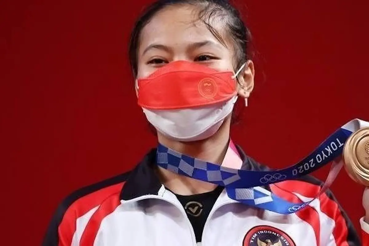 Sosok Windy Cantika, Perempuan yang Sumbang Medali Pertama Indonesia di Olimpiade Tokyo 2020