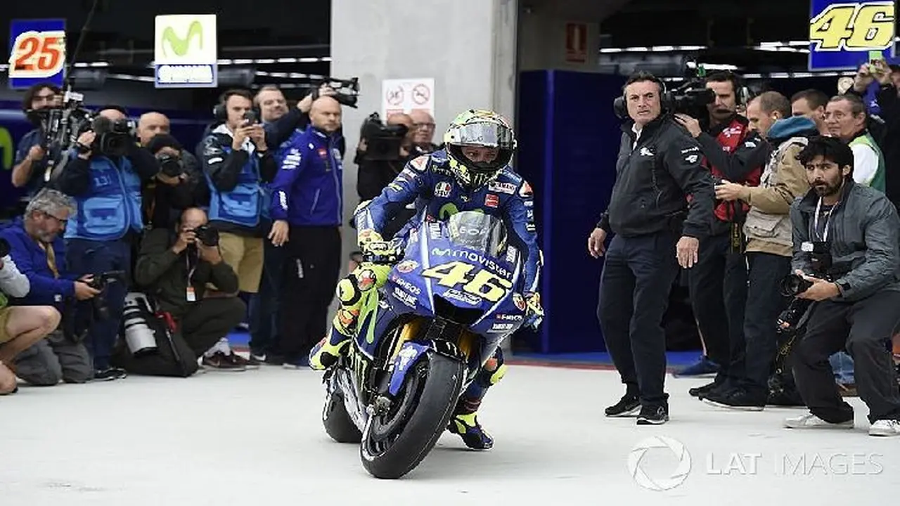 Rossi kembali balapan di MotoGP Aragon (Foto:Motorsport.com)