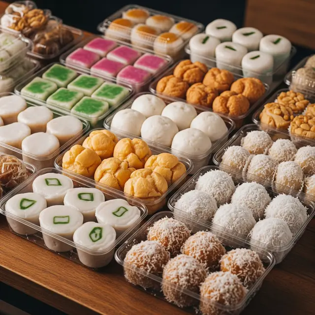 Cara Pengemasan Kue Basah